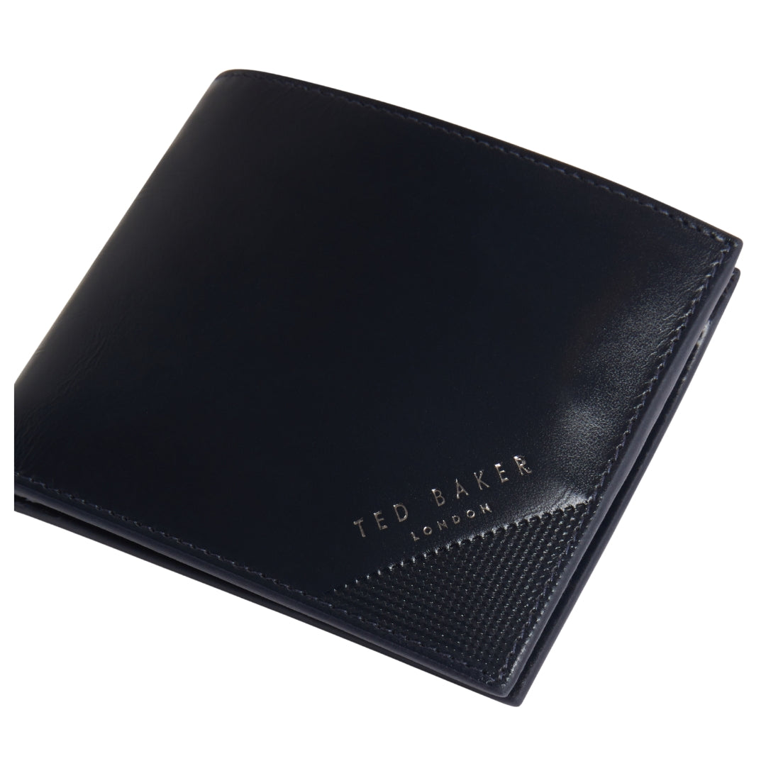 Ted Baker MXW PRUGS Embossed Corner Leather Bifold One Size