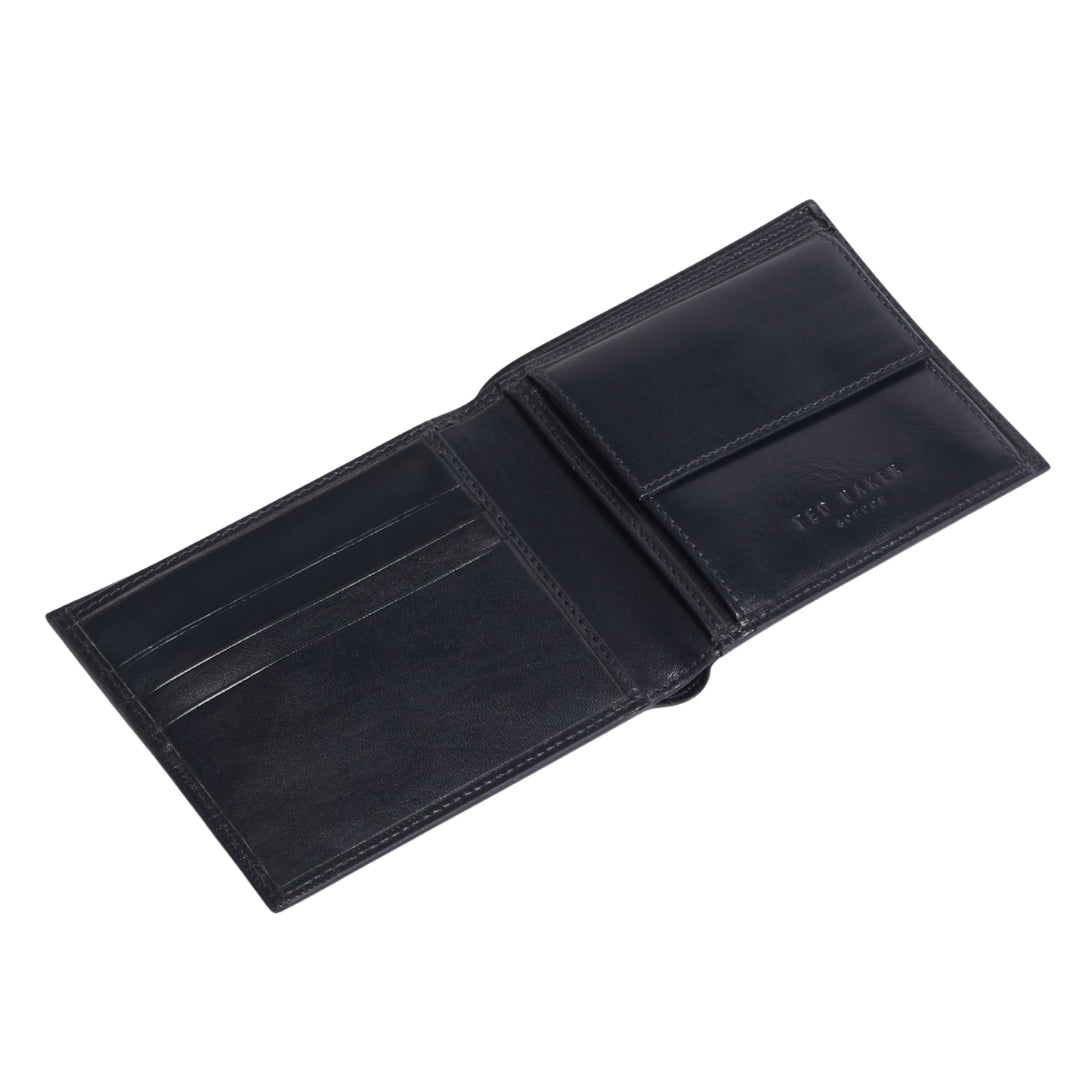 Ted Baker MXW PRUGS Embossed Corner Leather Bifold One Size