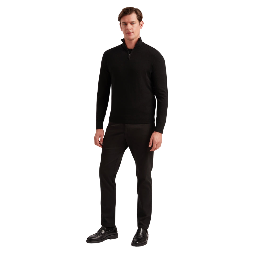 Ted Baker MMK LIMEHAS Ls Merino Core Half Zip 2