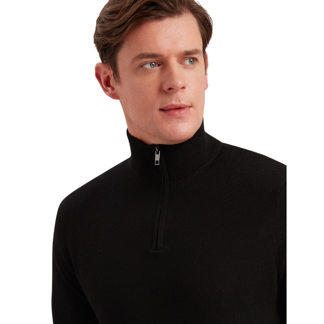 Ted Baker MMK LIMEHAS Ls Merino Core Half Zip 2