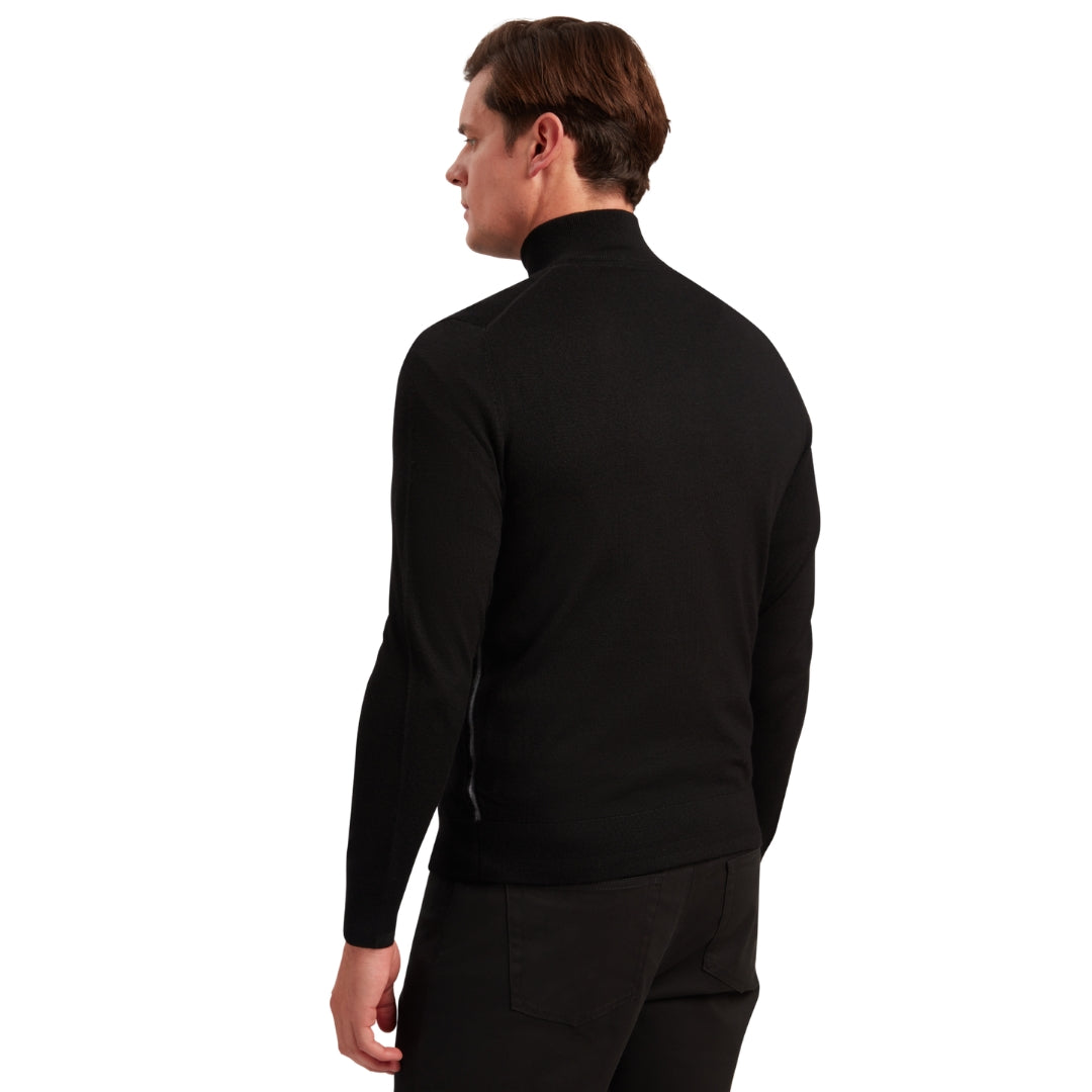 Ted Baker MMK LIMEHAS Ls Merino Core Half Zip 2