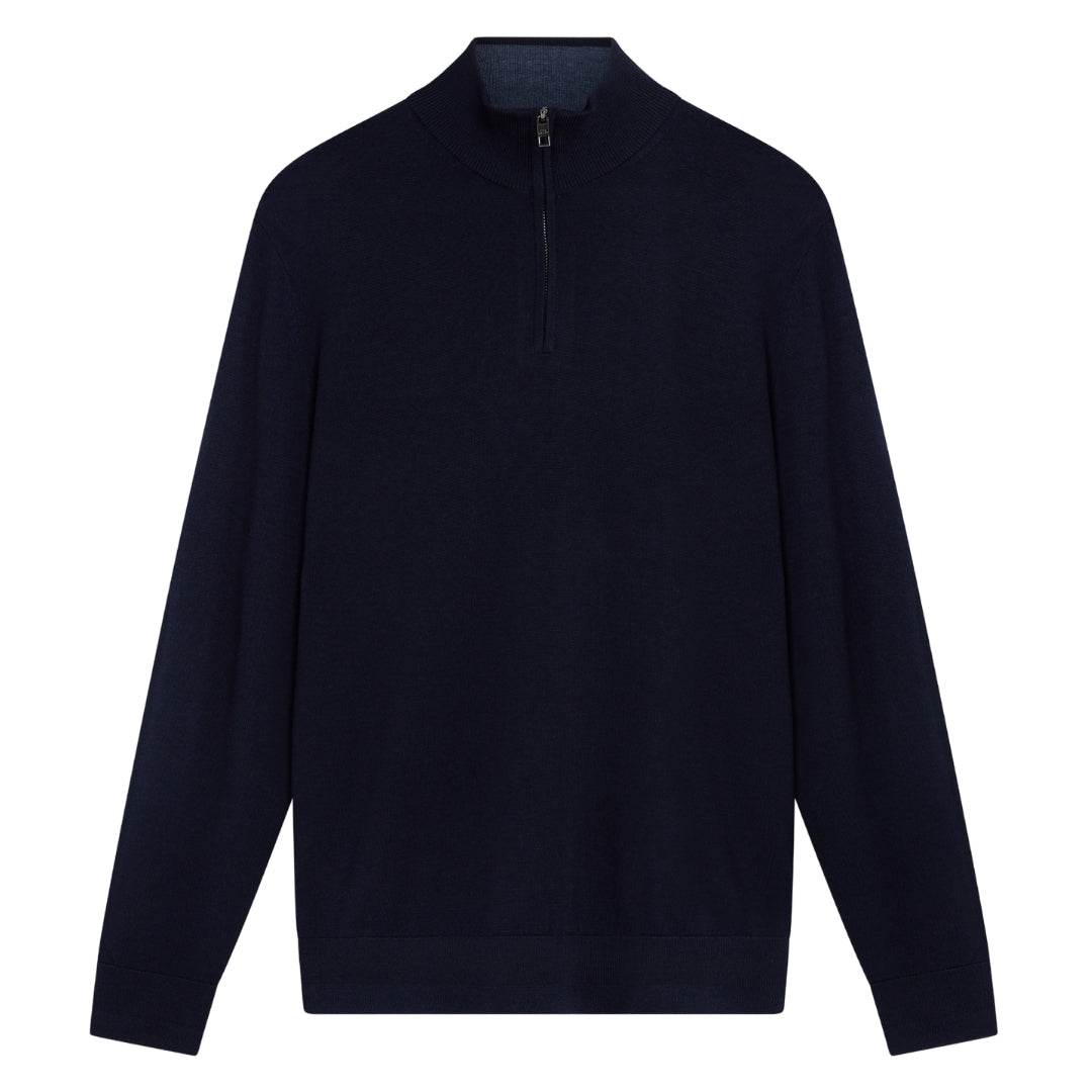 Ted Baker MMK LIMEHAS Ls Merino Core Half Zip 4