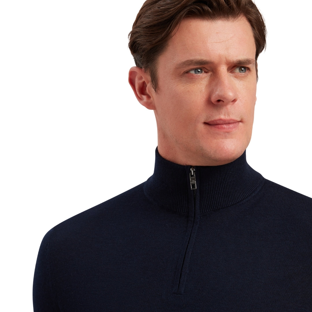 Ted Baker MMK LIMEHAS Ls Merino Core Half Zip 4