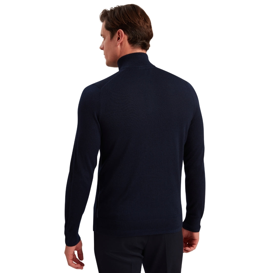 Ted Baker MMK LIMEHAS Ls Merino Core Half Zip 4