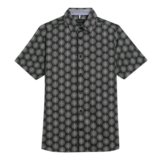 Ted Baker MMA PEARSHO Short Sleeve Circle Geo Shir 6