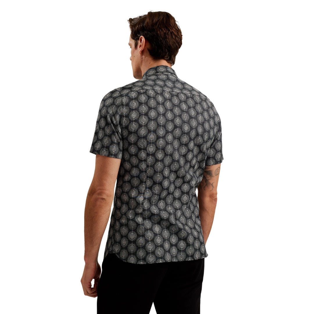 Ted Baker MMA PEARSHO Short Sleeve Circle Geo Shir 6