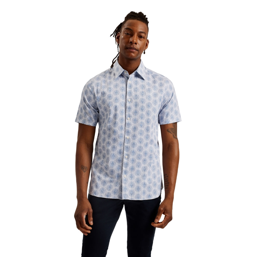 Ted Baker MMA PEARSHO Short Sleeve Circle Geo Shir 4