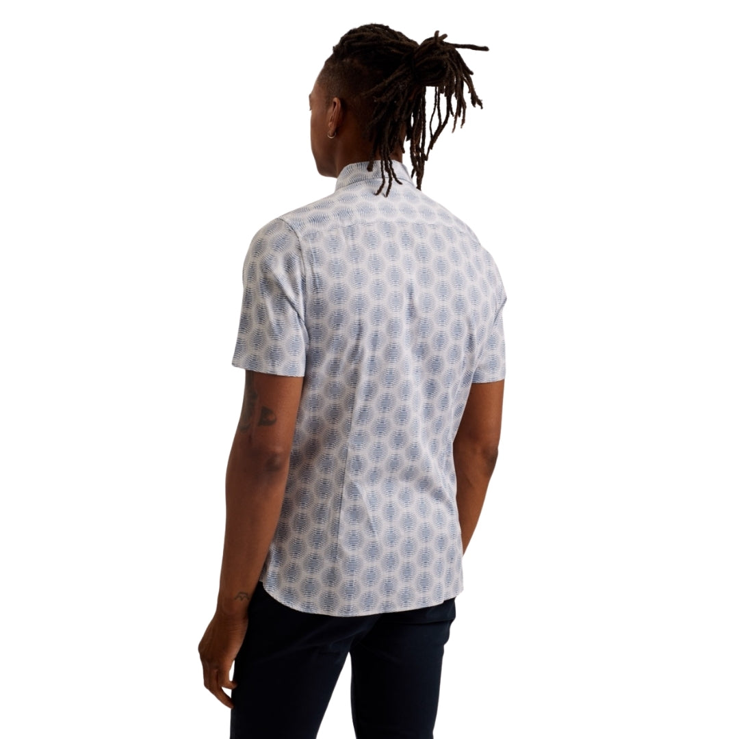 Ted Baker MMA PEARSHO Short Sleeve Circle Geo Shir 4