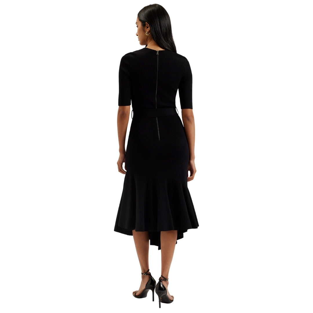 Ted Baker WMD SAMALEE Knitted Flippy Skirt Midi Dr 2