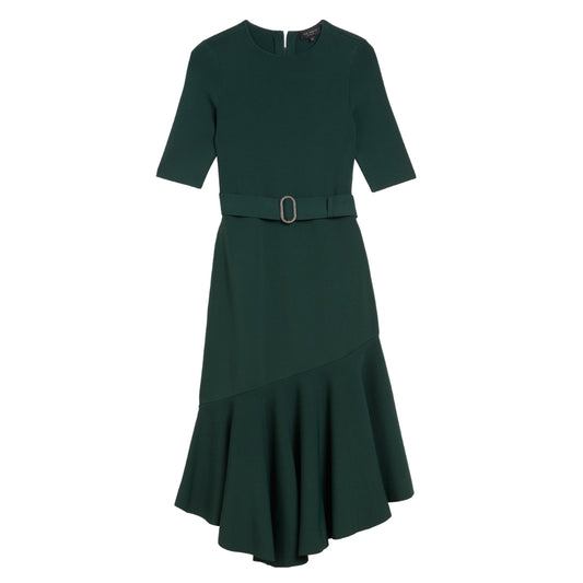 Ted Baker WMD SAMALEE Knitted Flippy Skirt Midi Dr 5