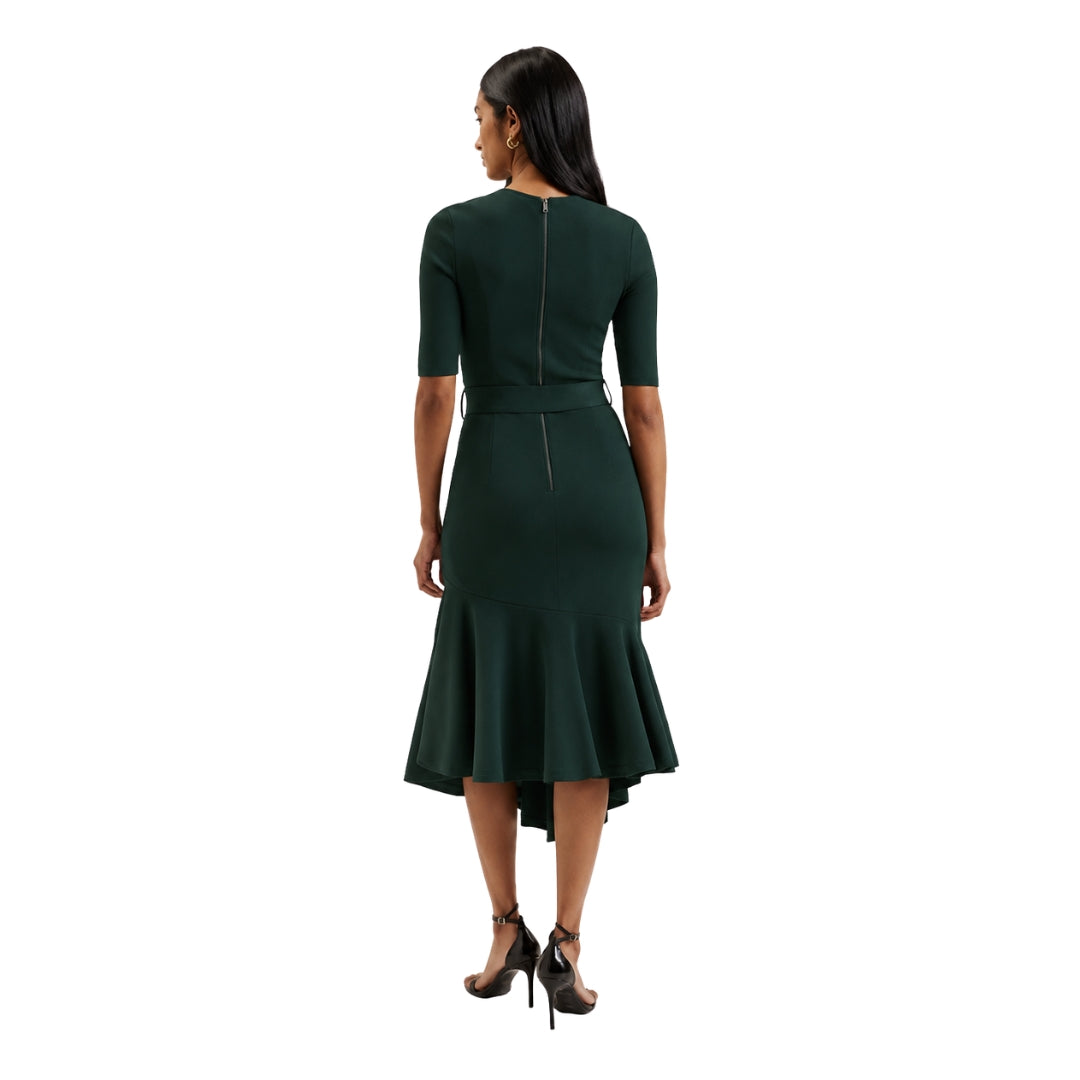 Ted Baker WMD SAMALEE Knitted Flippy Skirt Midi Dr 5