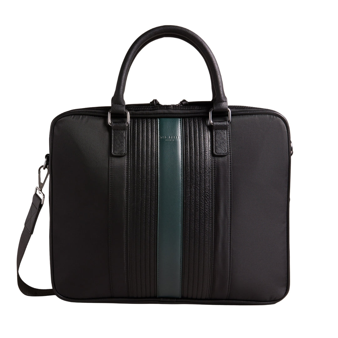 Ted Baker MXB ROOKY Core Twill PU Striped Document One Size