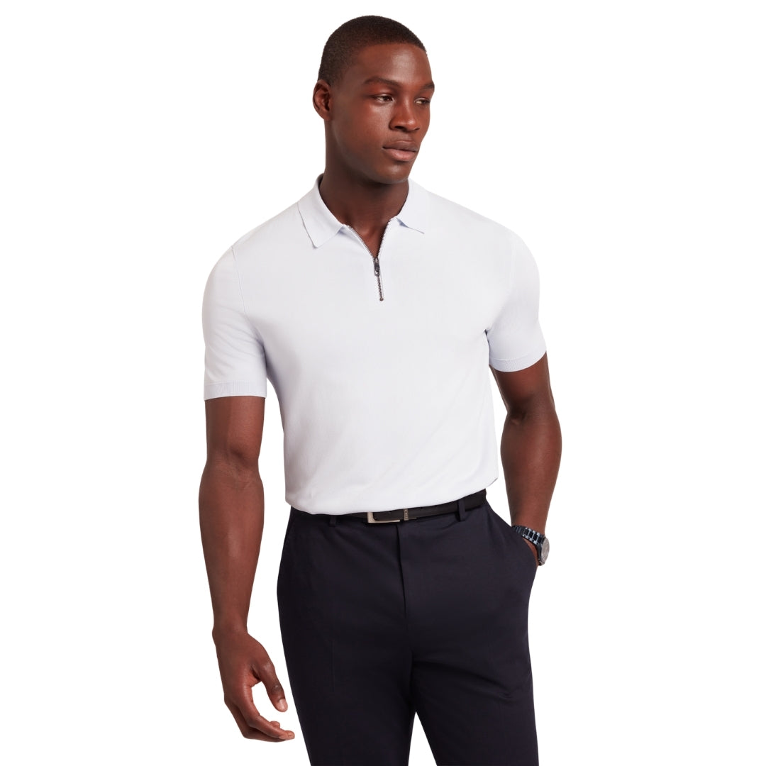 Ted Baker MMK DALDIN SS Rayon Zip Polo 6