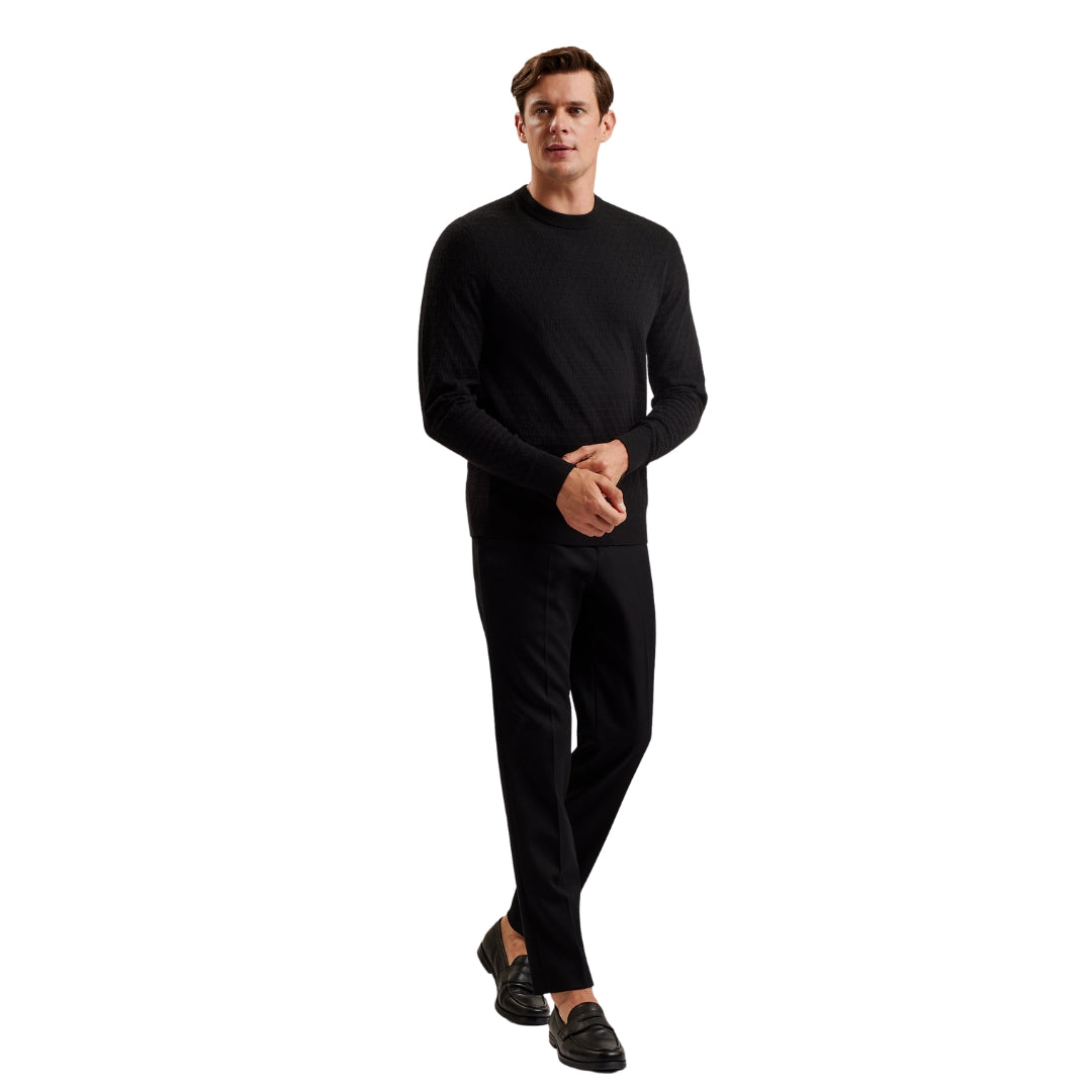 Ted Baker MMK LOUNG Ls T Stitch Crew Neck 5