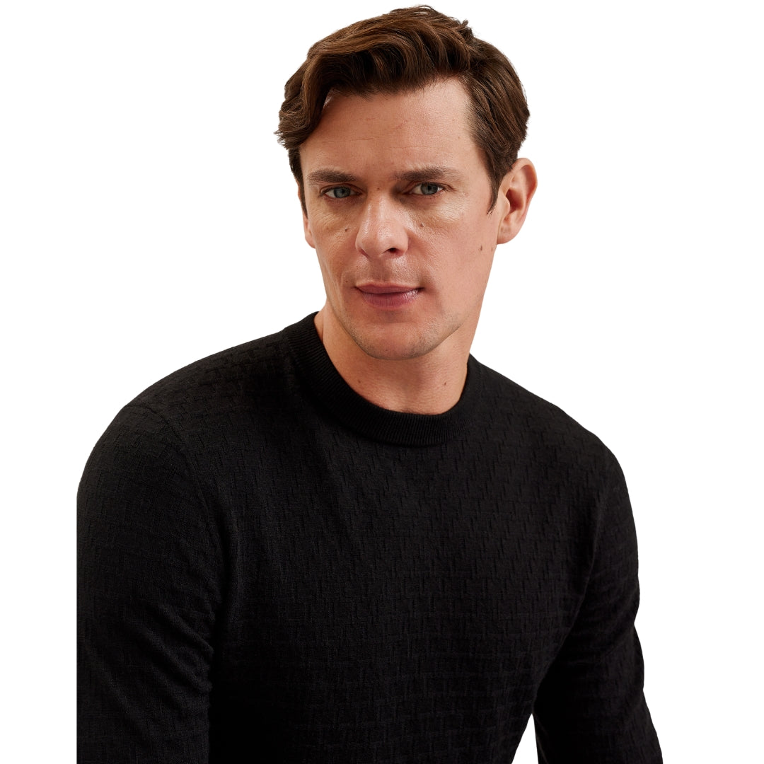 Ted Baker MMK LOUNG Ls T Stitch Crew Neck 5