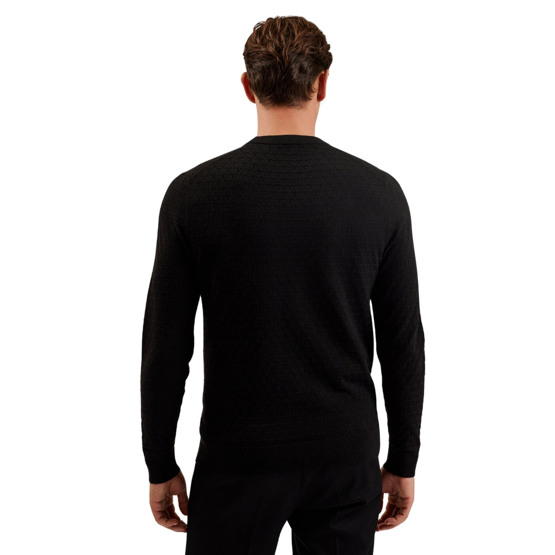 Ted Baker MMK LOUNG Ls T Stitch Crew Neck 5