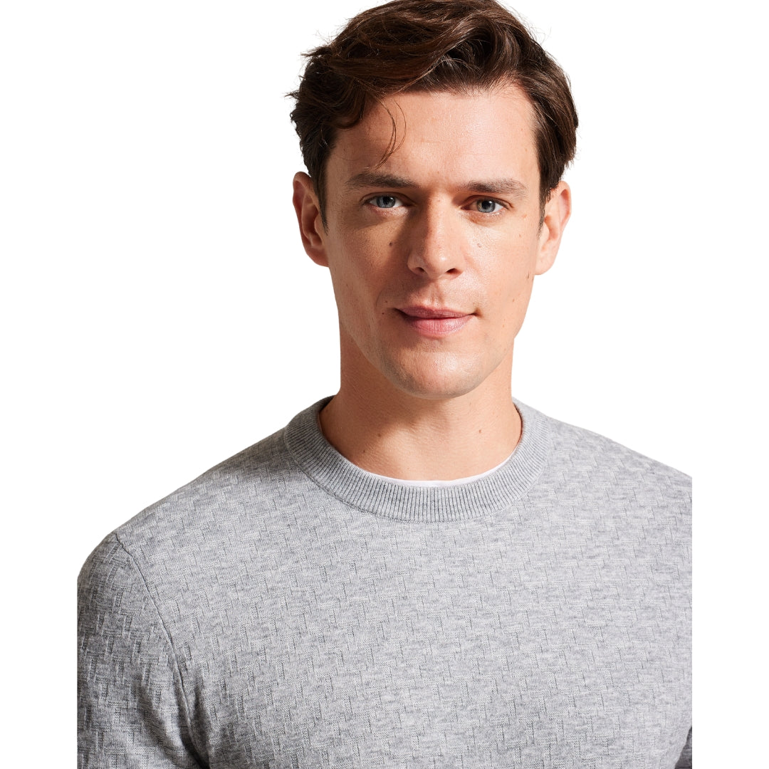 Ted Baker MMK LOUNG Ls T Stitch Crew Neck 7
