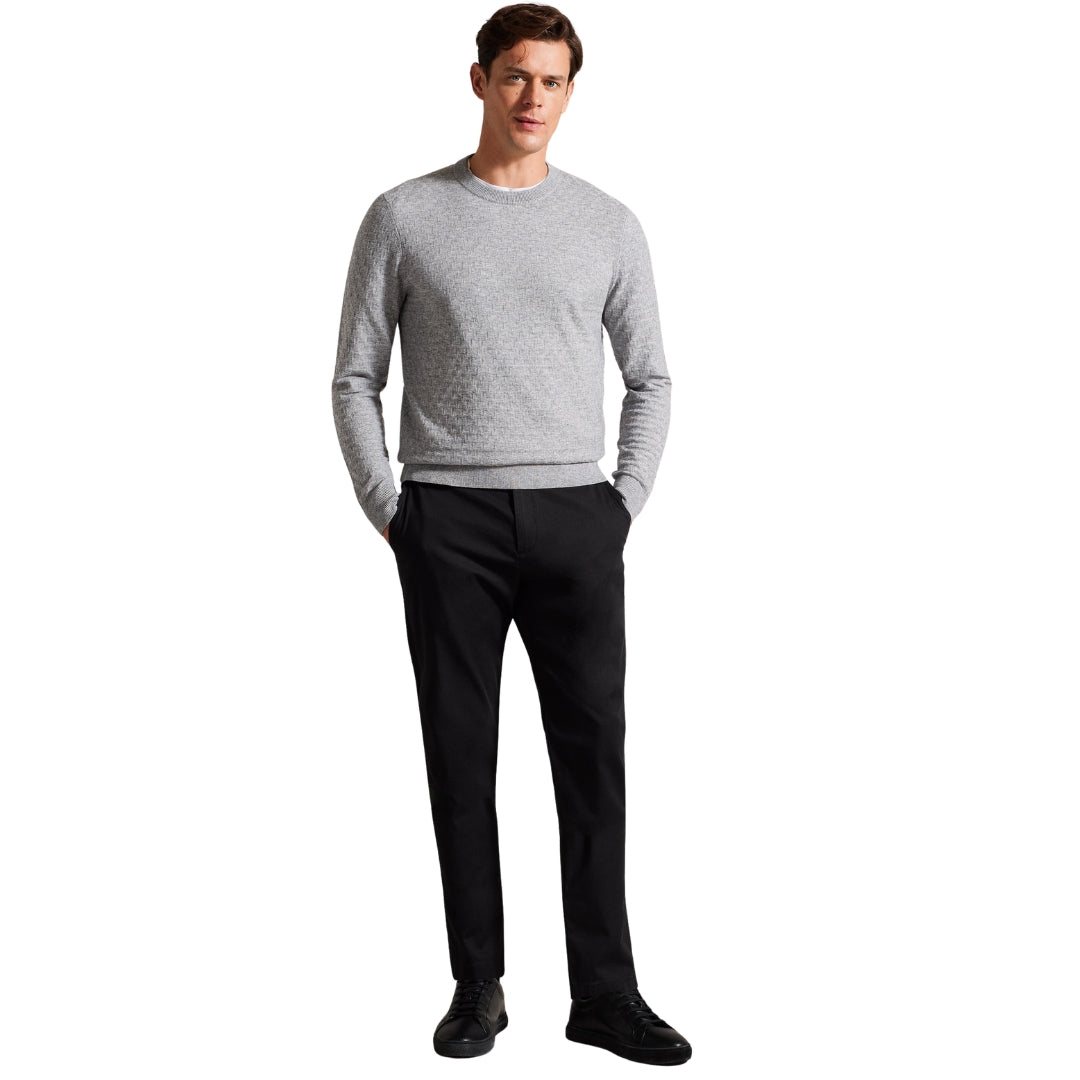Ted Baker MMK LOUNG Ls T Stitch Crew Neck 7