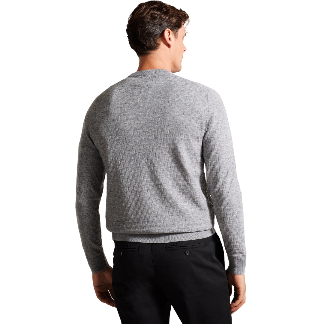 Ted Baker MMK LOUNG Ls T Stitch Crew Neck 7