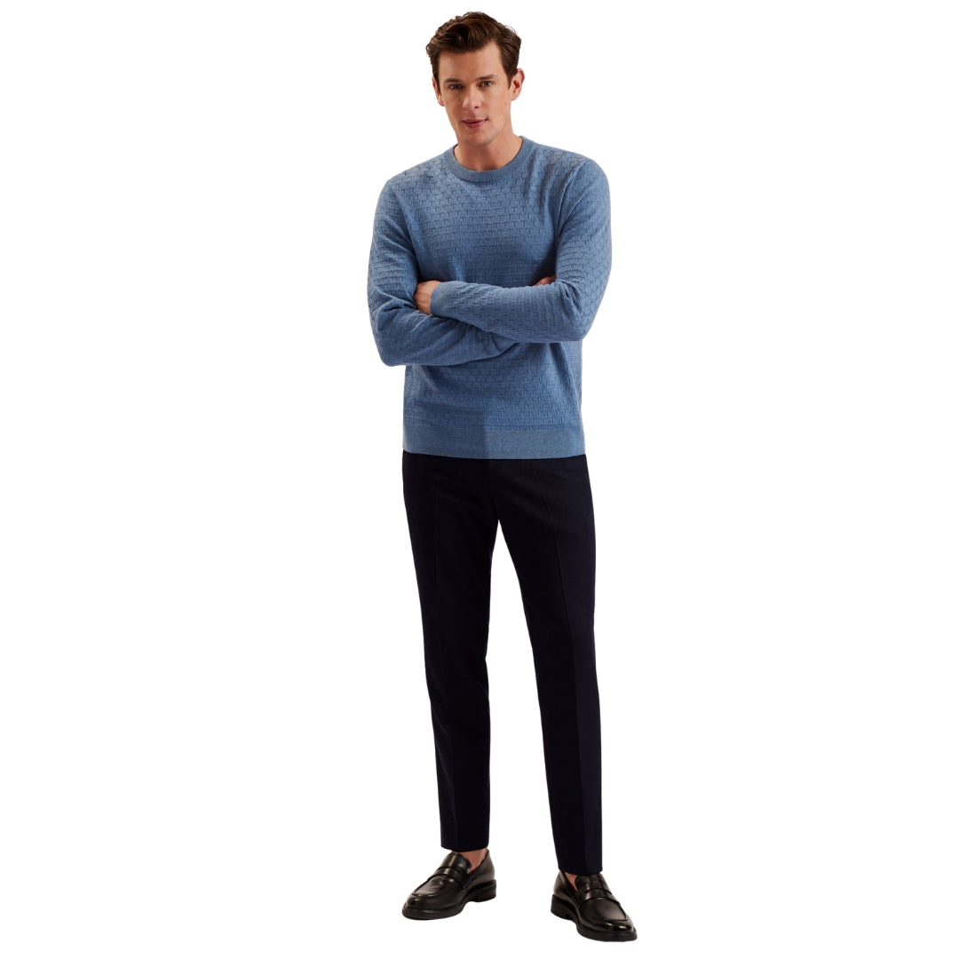 Ted Baker MMK LOUNG Ls T Stitch Crew Neck 5