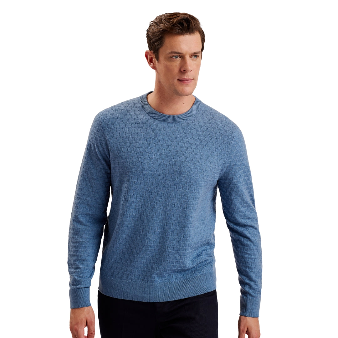 Ted Baker MMK LOUNG Ls T Stitch Crew Neck 5
