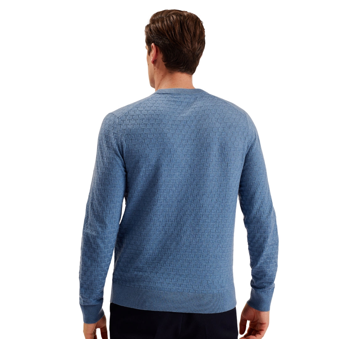 Ted Baker MMK LOUNG Ls T Stitch Crew Neck 5