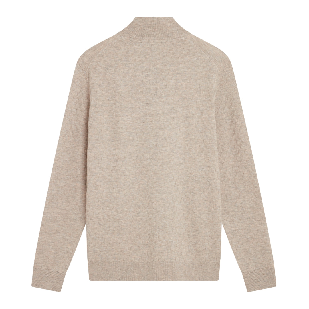 Ted Baker MMK KURNLE Ls T Stitch Knitted Half Zip 5