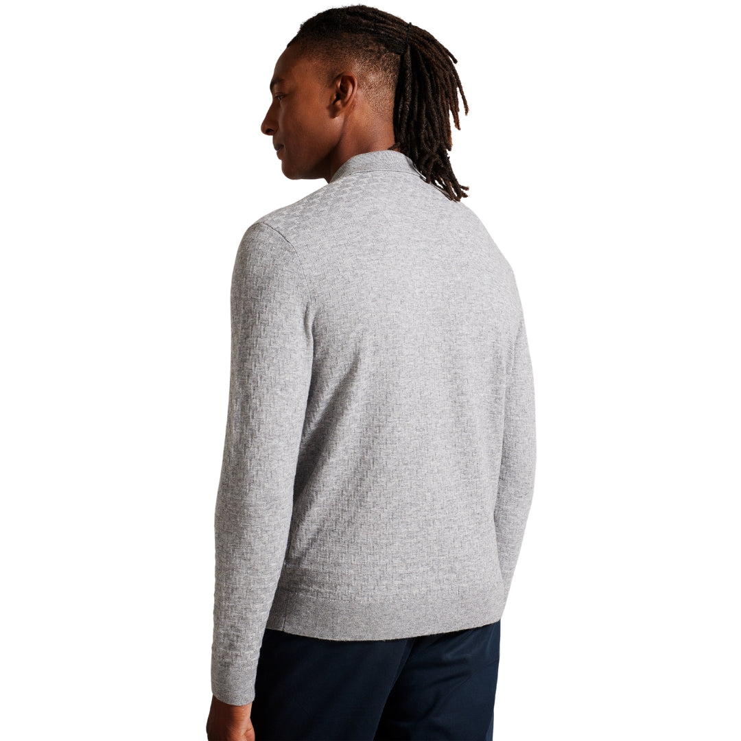 Ted Baker MMK MORAR Ls T Stitch Knitted Polo 5