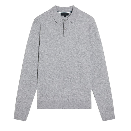 Ted Baker MMK MORAR Ls T Stitch Knitted Polo 5