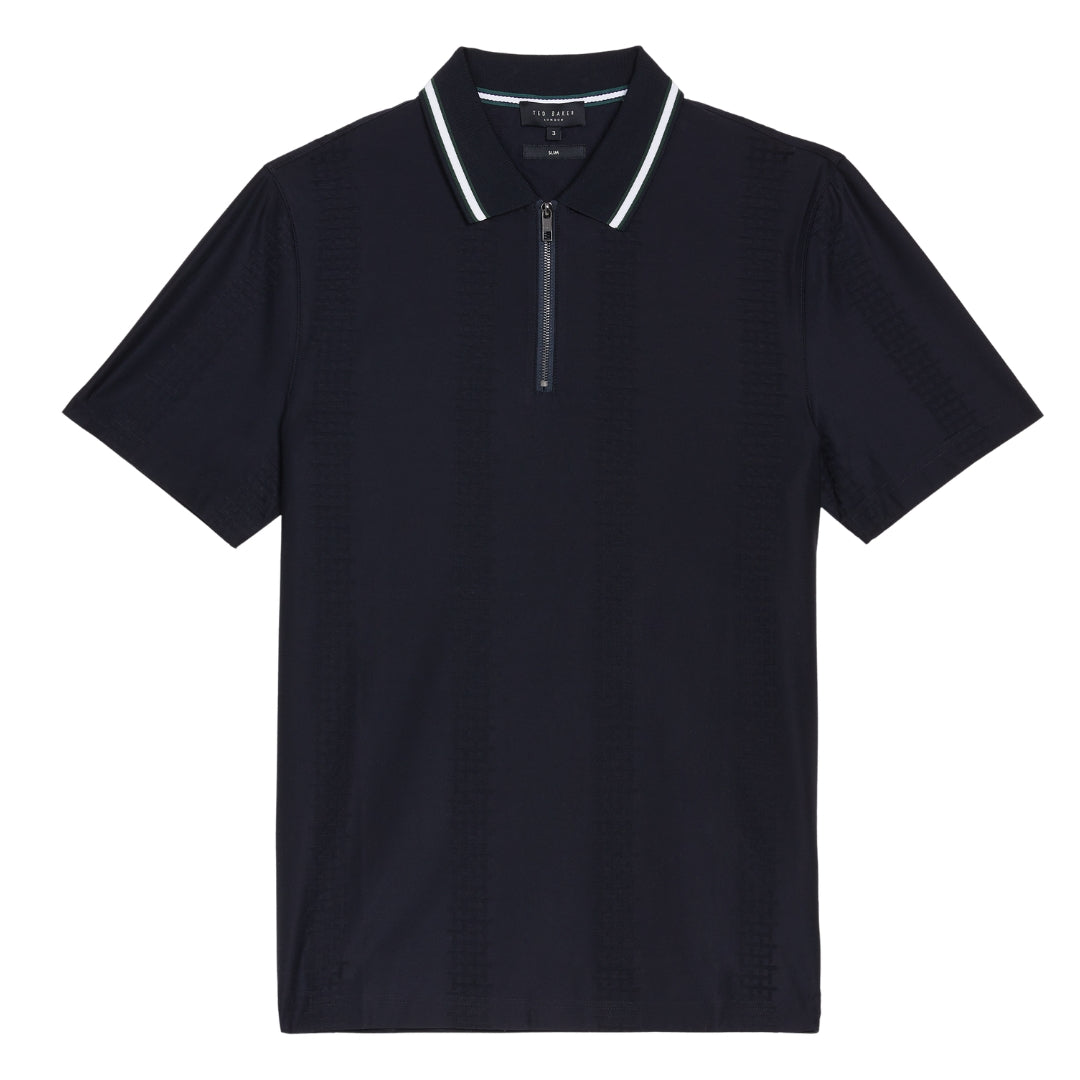 Ted Baker MMB ORBITE SS Slim Fit Jacquard T Polo 5