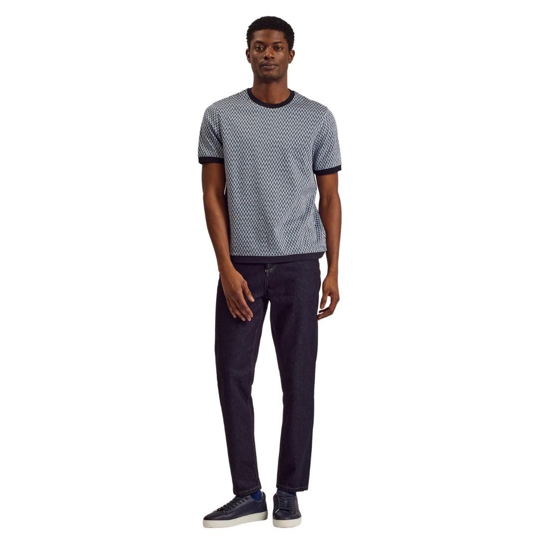 Ted Baker MMB FINITY SS Regular Jacquard T Shirt 6