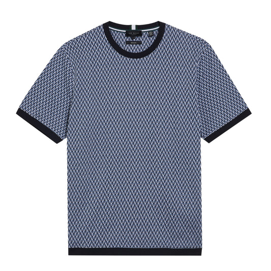 Ted Baker MMB FINITY SS Regular Jacquard T Shirt 6