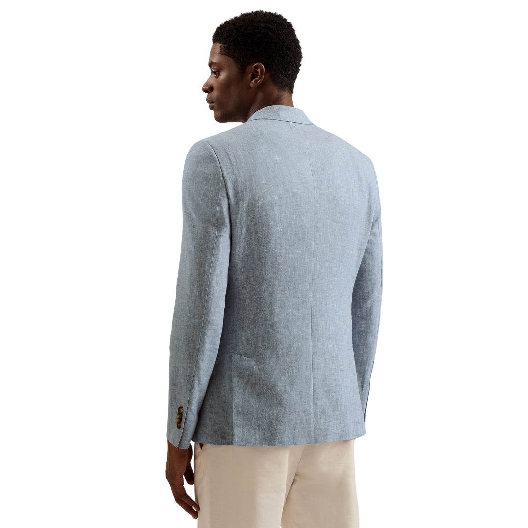 Ted Baker MMJ DAMASKJ Slim Cotton Linen Blazer 1