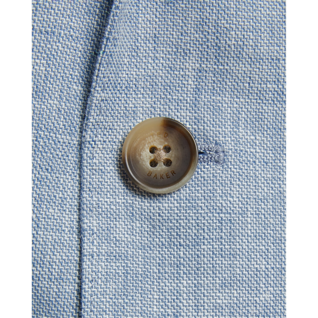 Ted Baker MMJ DAMASKJ Slim Cotton Linen Blazer 1
