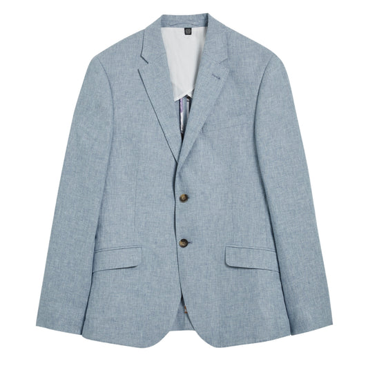 Ted Baker MMJ DAMASKJ Slim Cotton Linen Blazer 1