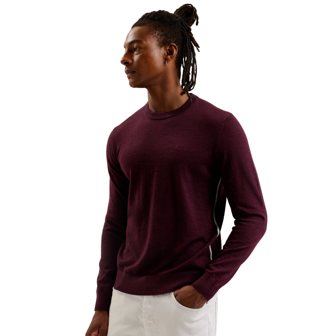 Ted Baker MMK LIBLO Merino Branded Crew Neck 6