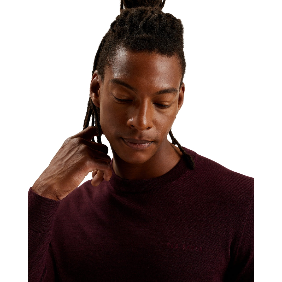 Ted Baker MMK LIBLO Merino Branded Crew Neck 6