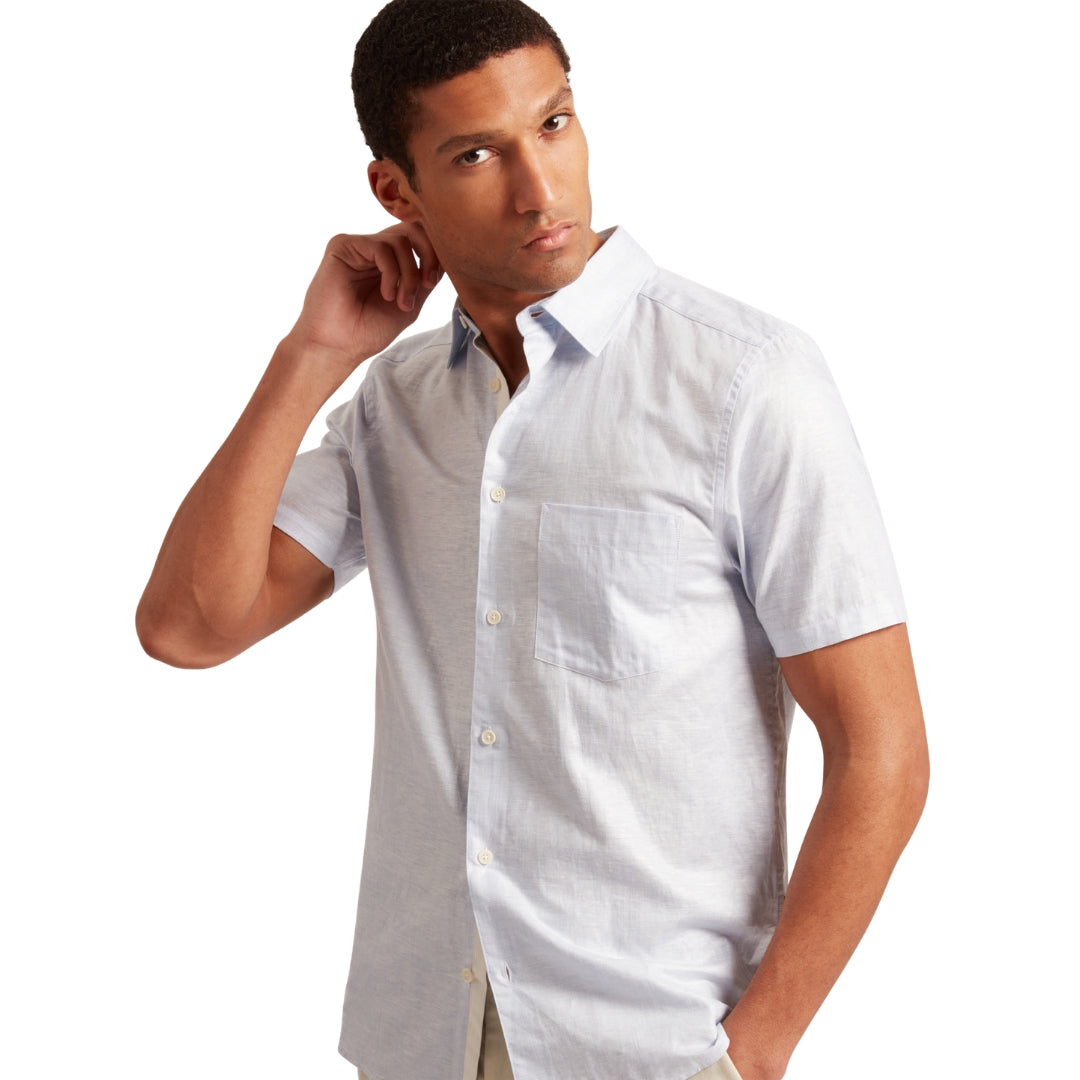 Ted Baker MMA PALOMAS SS LINEN SHIRT 7