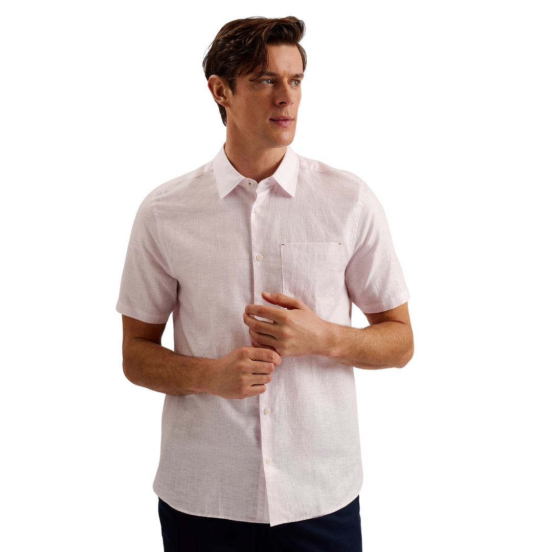 Ted Baker MMA PALOMAS SS LINEN SHIRT