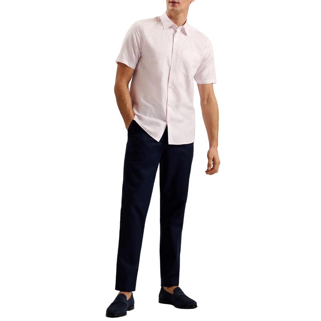 Ted Baker MMA PALOMAS SS LINEN SHIRT