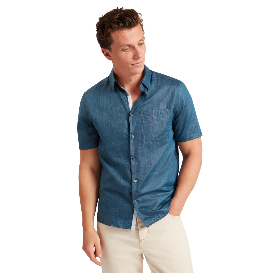 Ted Baker MMA PALOMAS SS LINEN SHIRT 2