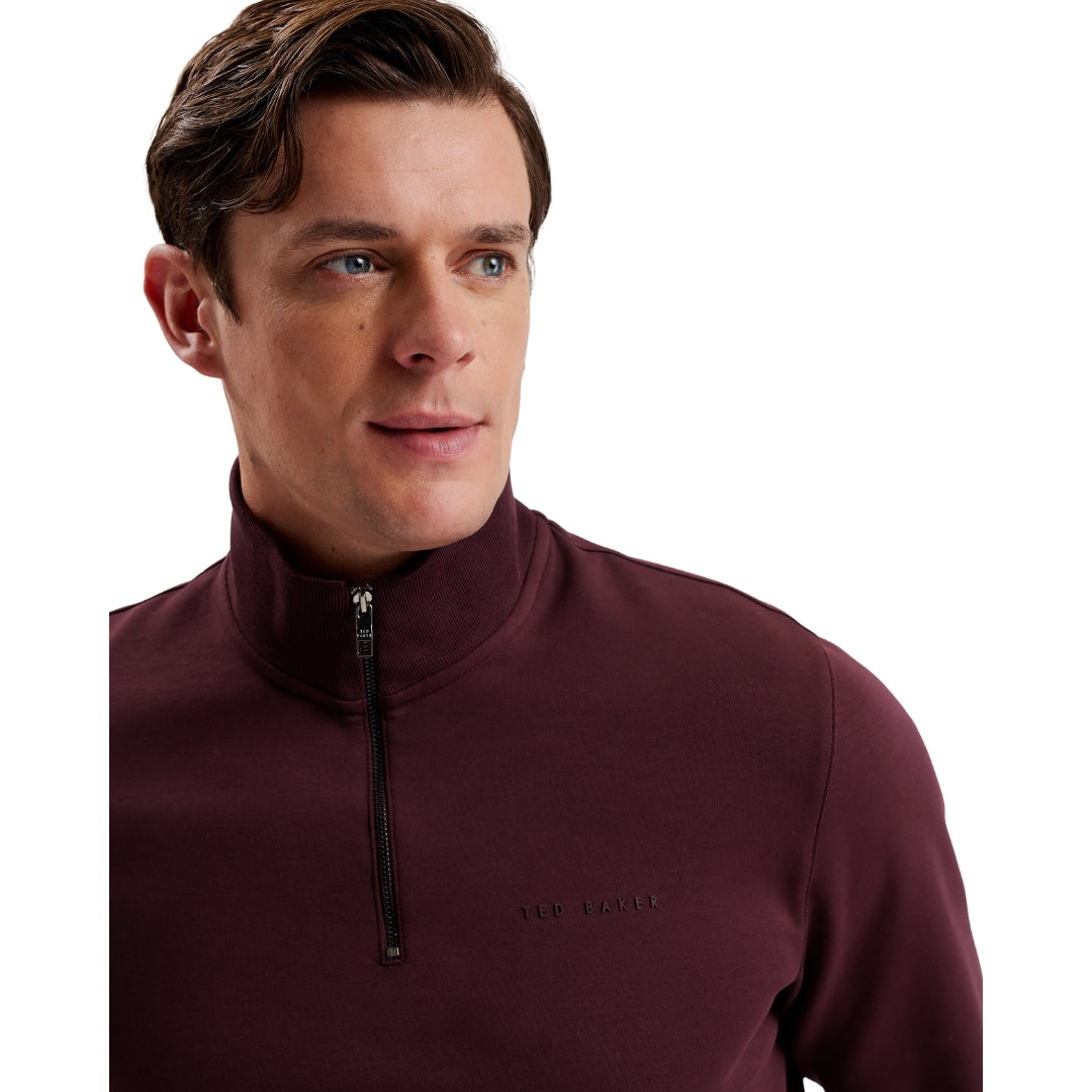 Ted Baker MMB ACTOS Ls Branded Half Zip 6