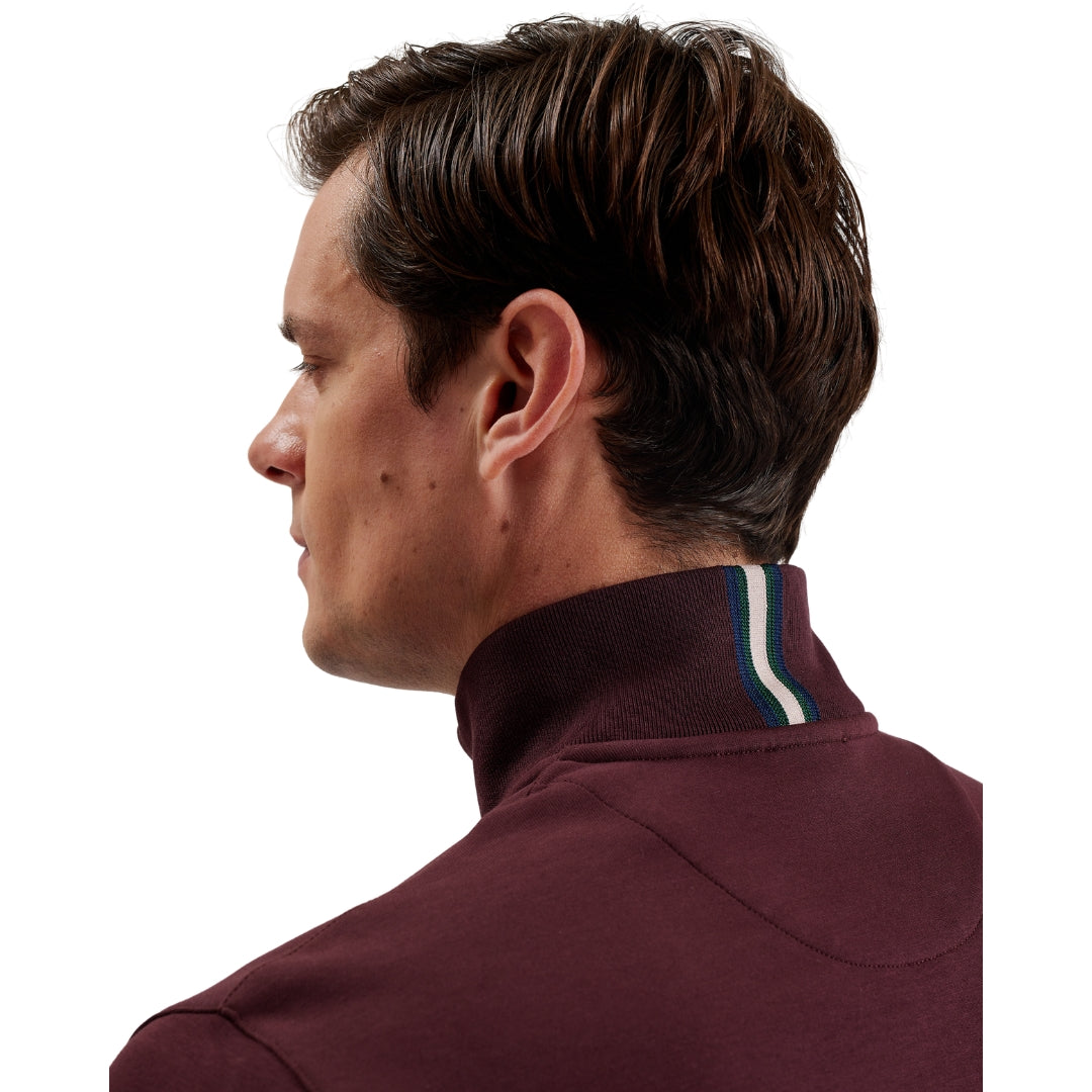 Ted Baker MMB ACTOS Ls Branded Half Zip 6