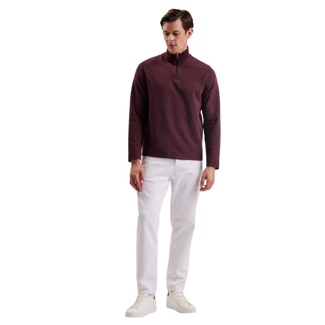 Ted Baker MMB ACTOS Ls Branded Half Zip 6
