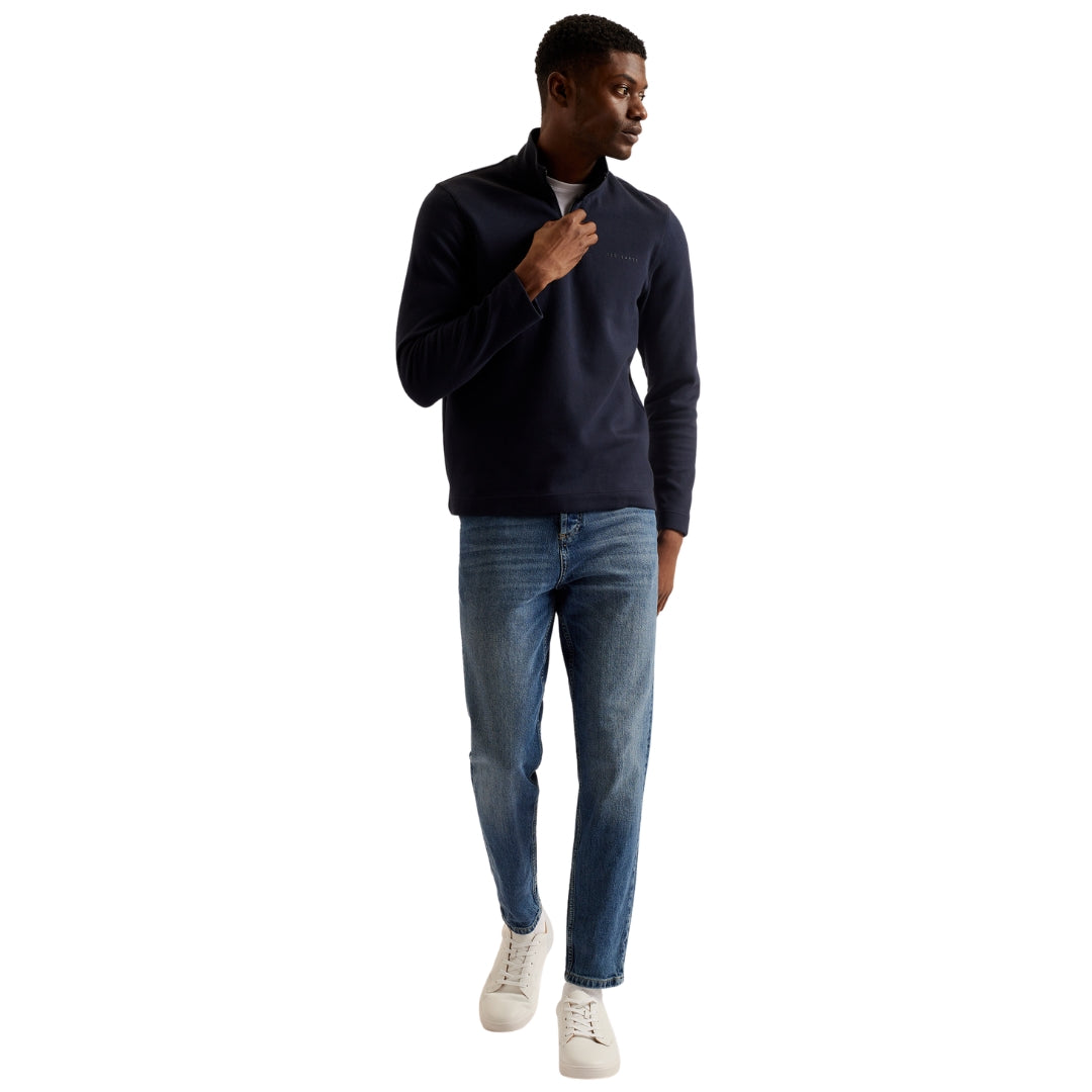 Ted Baker MMB ACTOS Ls Branded Half Zip 1