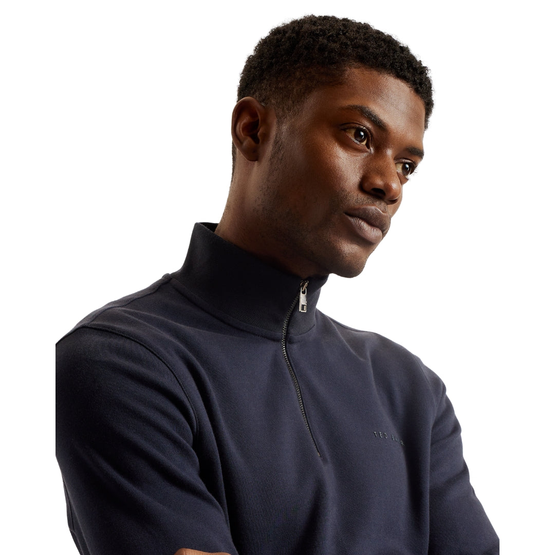 Ted Baker MMB ACTOS Ls Branded Half Zip 1
