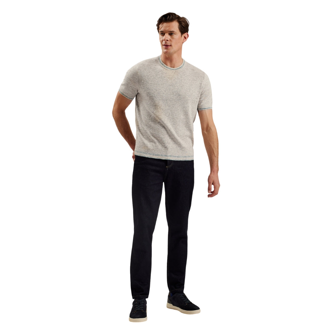 Ted Baker MMK ERIKS SS Regular Textured Front T Sh 7
