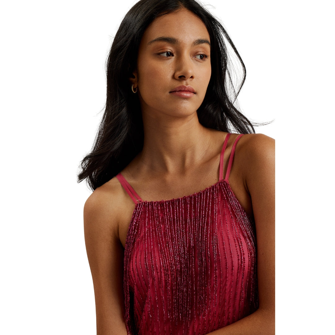 Ted Baker WMD DIVERIA  Mini Dress With Tassels 2