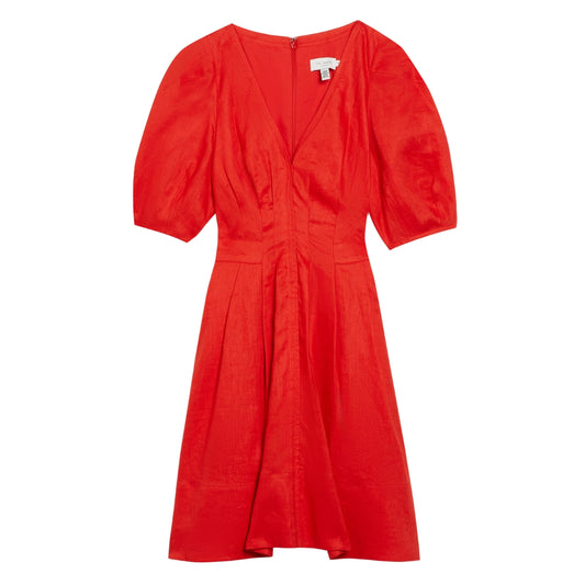 Ted Baker WMD KOYO Linen Puff Sleeve Mini Dress 4