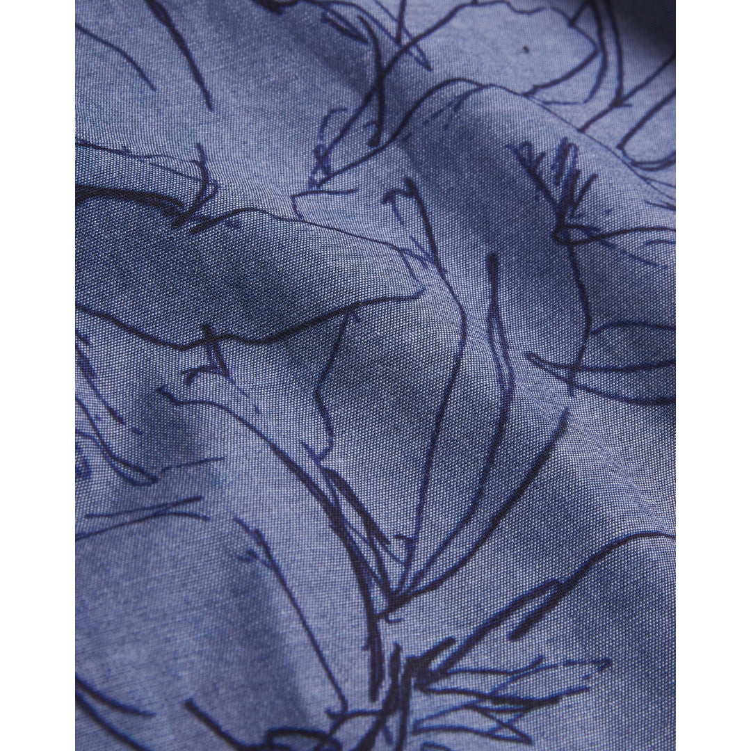 Ted Baker MMA TERRONI SS Regular Chambray Floral S 2